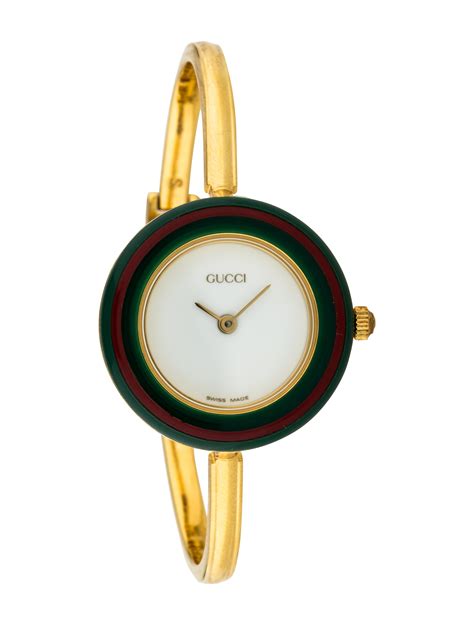 hp authentic gucci 1100 series vintage watch with bangle